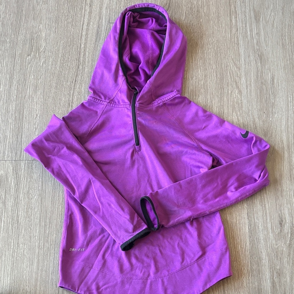 Nike Women's Vibrant Purple Hoodie